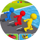 冲吧汽车人变形跑酷小游戏