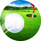 球球酷跑进洞小游戏