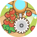 丰收农场的收割机