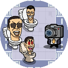 马桶人大战监控人