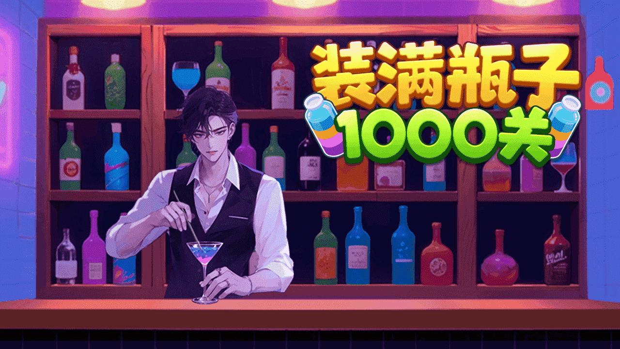 装满瓶子1000关
