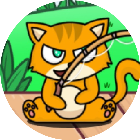 小猫钓鱼小游戏