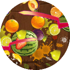 切一刀切水果游戏