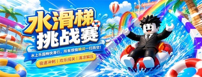 水滑梯挑战赛