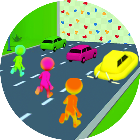 赛车比赛变形跑酷小游戏