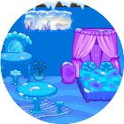 冰雪公主娃娃屋布置