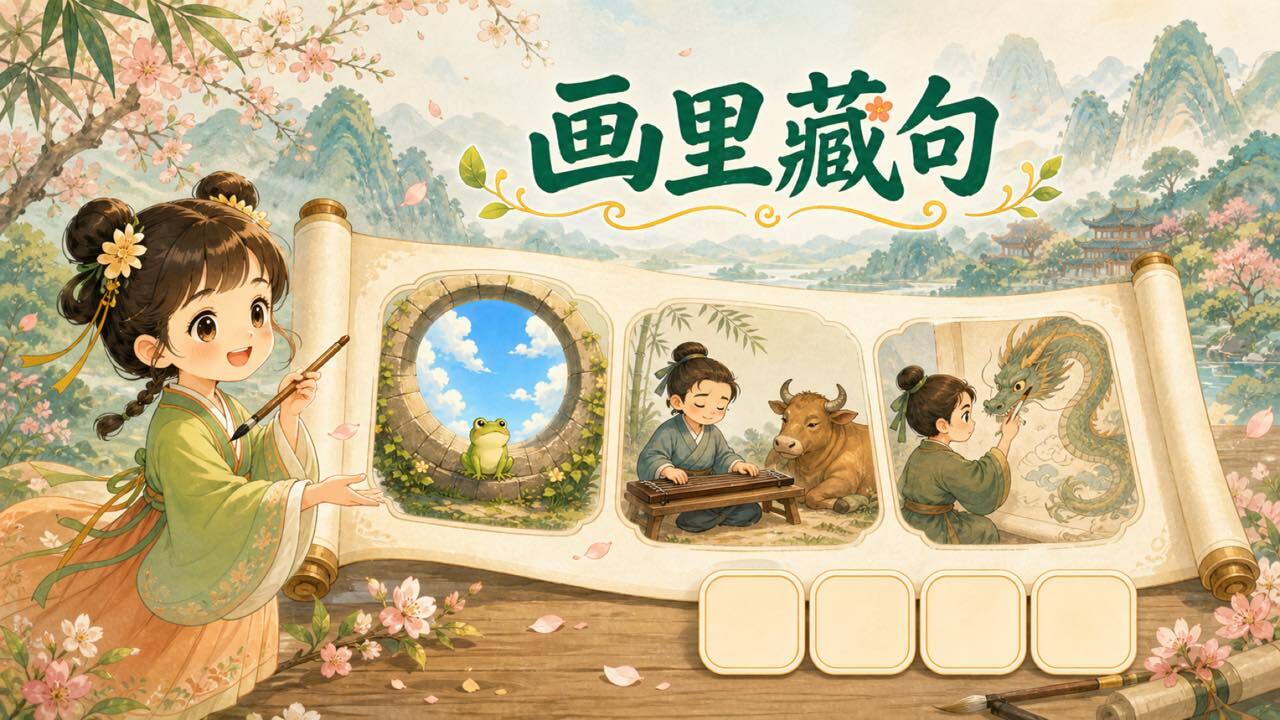 画里藏句