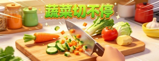 蔬菜切不停