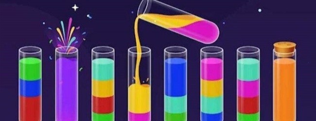 倒水瓶子小游戏