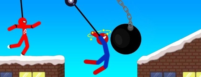 火柴人绳索跑酷