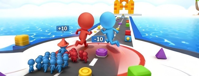 蛋仔跑酷小游戏