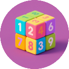 数字益智小方块
