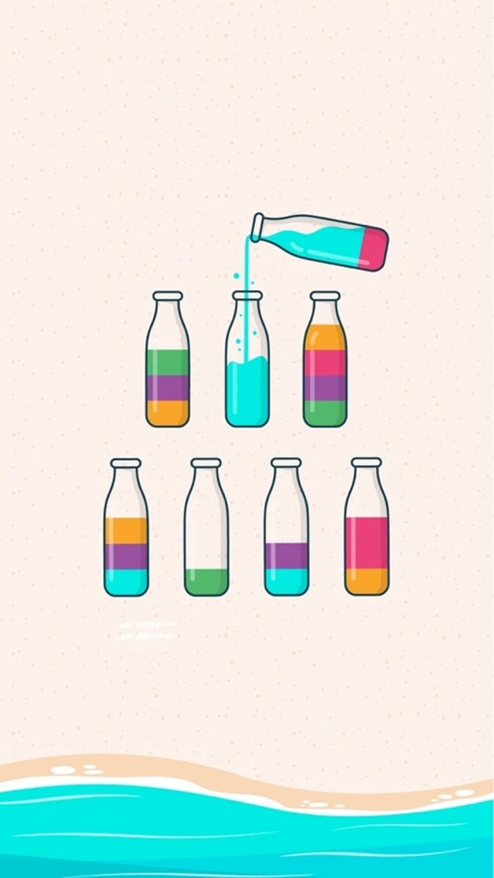 倒水排序闯关游戏