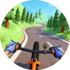 自行车跑酷小游戏
