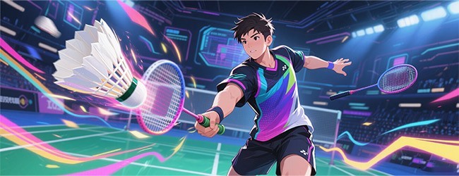 羽毛球游戏双人