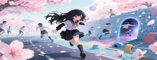 樱花少女跑酷游戏