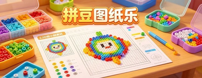 拼豆图纸乐