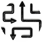 箭头会拐弯小游戏