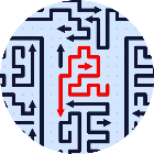 迷宫箭头消除游戏