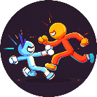 火柴人求生格斗小游戏