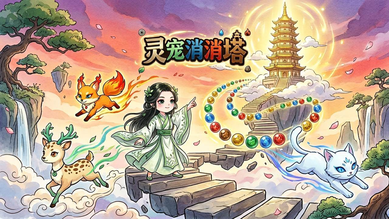 灵宠消消塔