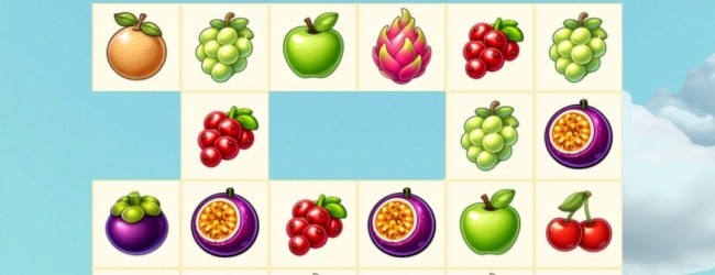 水果怀旧连一连