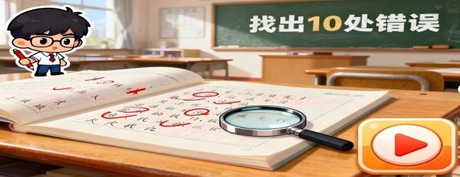 学霸改作业游戏
