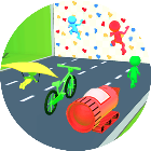 变形人跑酷竞速小游戏