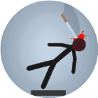 火柴人扔剑小游戏