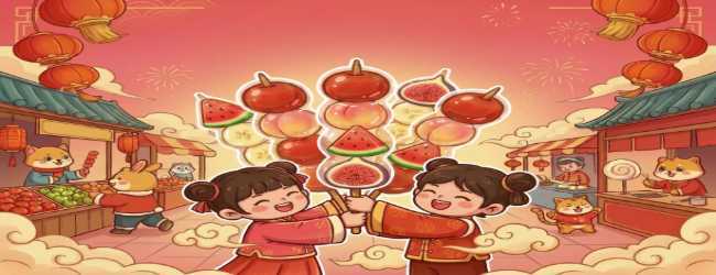 糖葫芦串不停
