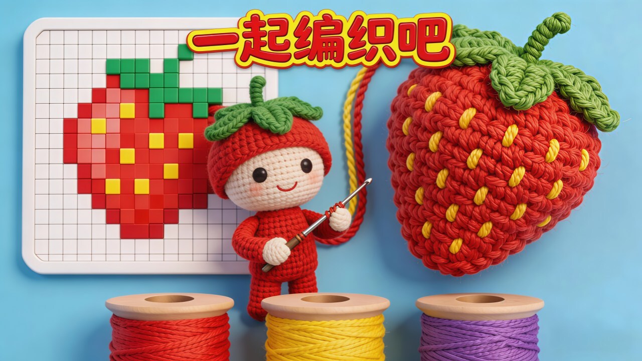 打毛线呀