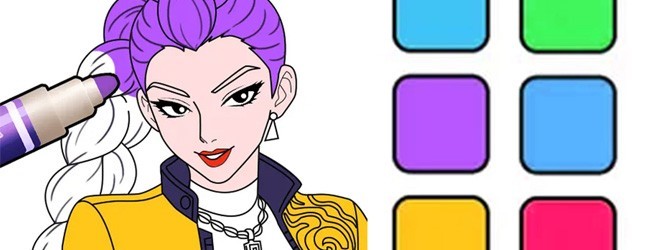 鲁米涂色涂鸦游戏