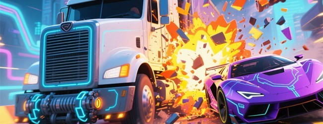 赛车冲撞坦克乱斗