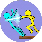 火柴人双人格斗小游戏