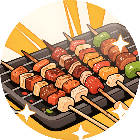 王百万的烧烤摊