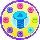 打螺丝钉消除游戏