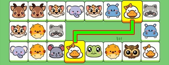 经典动物连一连