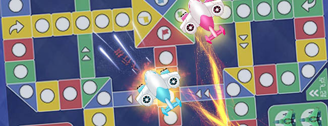 经典飞行棋双人游戏