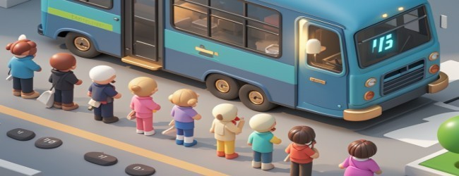 看谁能上车