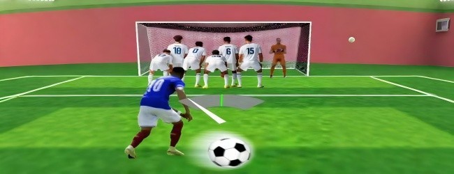 真实踢足球游戏