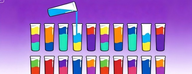 排序倒水解压游戏