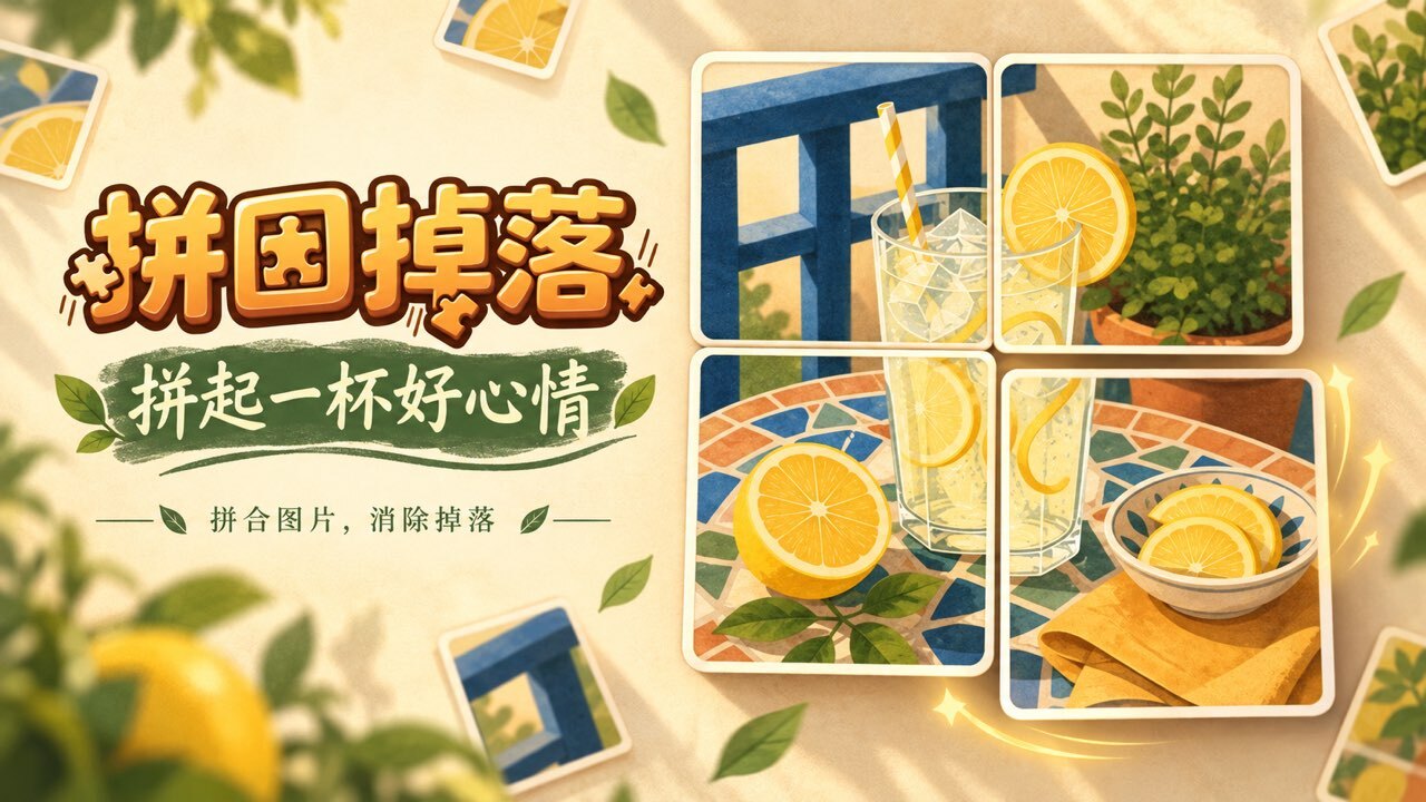 拼图掉落