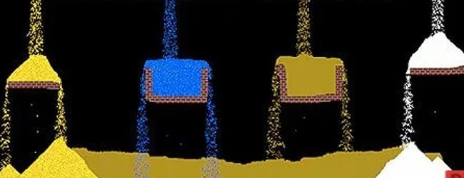 粒子疯狂粉末游戏