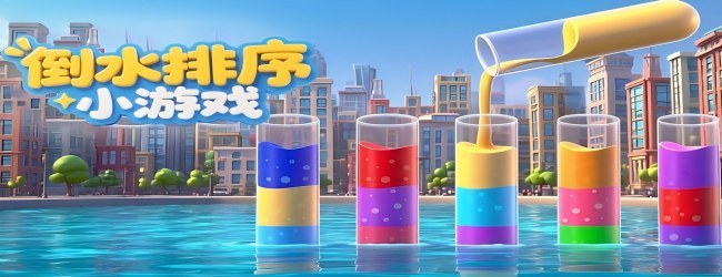 倒水杯解压游戏