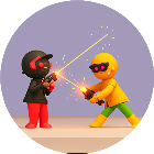 忍者闯关逃生小游戏