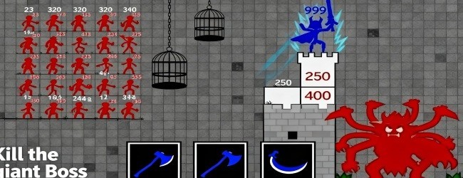 火柴人爬塔战斗