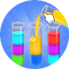 彩色水瓶倒水游戏