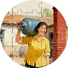 拼图闯关小游戏