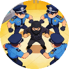 警察抓贼