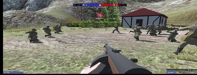 战地模拟器射击小游戏